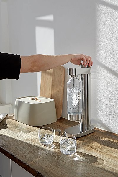 Szódakészítő Stelton BRUS SN2100, ezüst ...