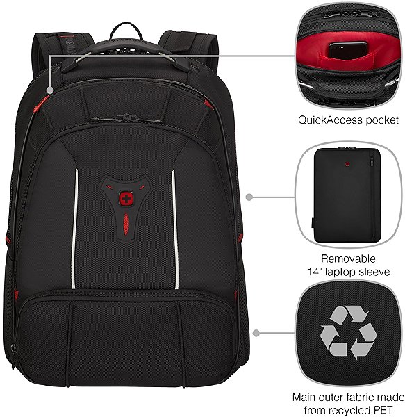 Laptop Backpack WENGER Carbon Pro Compact 14