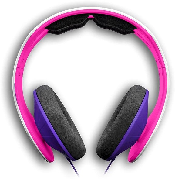 Gaming Headphones Gioteck TX30 White-pink Screen
