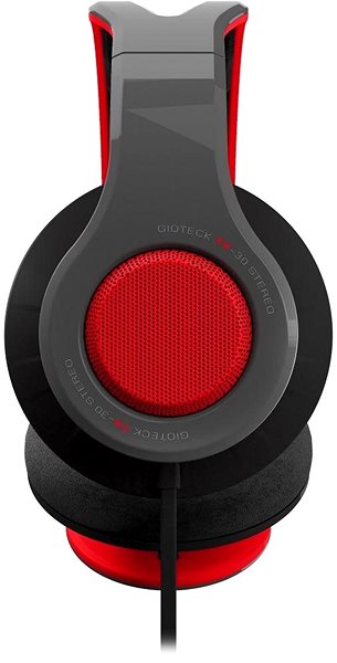 Gaming Headphones Gioteck TX30 Black-red Lateral view