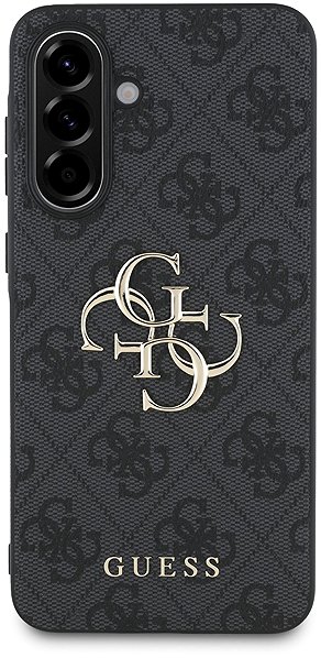 Handyhülle Guess PU 4G Metall Logo Rückseiten-Hülle für Samsung Galaxy A56 Grey ...