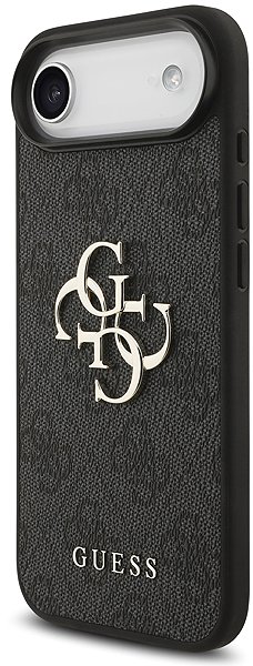 Handyhülle Guess PU 4G Metal Logo Back Cover für iPhone Air Grey ...