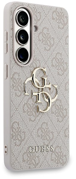 Kryt na mobil Guess PU 4G Metal Logo Zadný Kryt na Samsung Galaxy S26 Pink ...