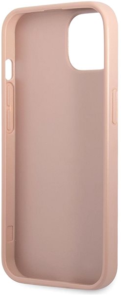 Telefon tok Guess 4G Saffiano Double Card  borító Apple iPhone 13-hoz, Pink ...