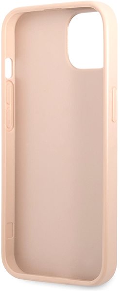 Telefon tok Guess PU 4G Stripe borító Apple iPhone 13 mini-hez, Pink ...