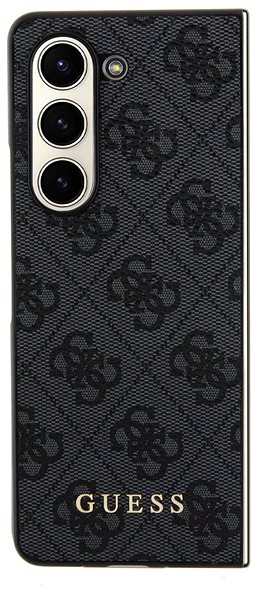 Handyhülle Guess 4G Charms Back Cover für das Samsung Galaxy Z Fold 5 Grey ...
