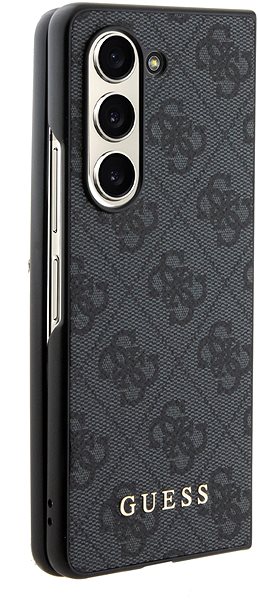 Handyhülle Guess 4G Charms Back Cover für das Samsung Galaxy Z Fold 5 Grey ...