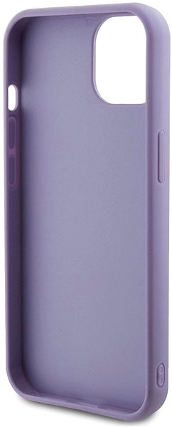 Handyhülle Guess Sequin Script Logo Back Cover für iPhone 13 Purple ...