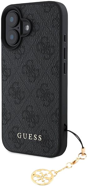 Handyhülle Guess 4G Charm Back Cover für das iPhone 16 Plus Grey ...