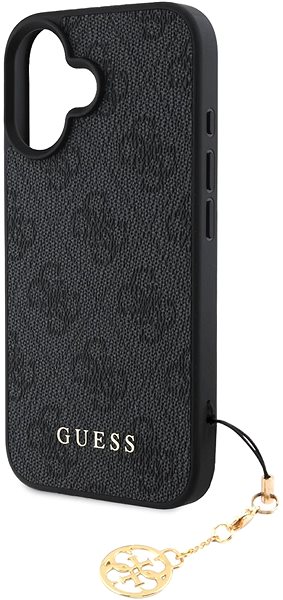 Handyhülle Guess 4G Charm Back Cover für das iPhone 16 Plus Grey ...