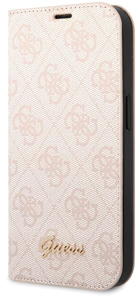 Pouzdro na mobil Guess PC/TPU 4G Metal Camera Outline Book Pouzdro pro iPhone 14 Pro Pink ...