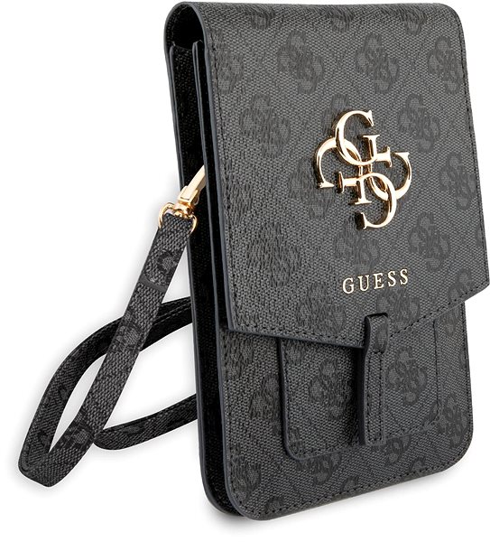 Handyhülle Guess PU 4G Metal Logo Phone Bag Grey ...