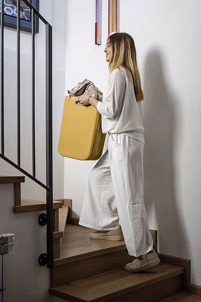Rubbish Bin Guzzini Eco Packly Folding Container 25L, Multipurpose, Yellow ...