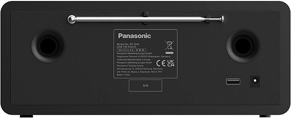 Radio Panasonic RF-D40EG-K ...