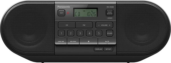 Rádio Panasonic RX-D500EG-K Screen