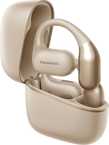 Vezeték nélküli fül-/fejhallgató Panasonic RB-F10 bézs ...