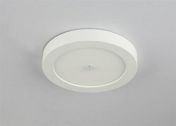 Ceiling Light Globo - LED Outdoor Ceiling Light with Sensor, 1xLED/18W/230V/IP44 Lifestyle