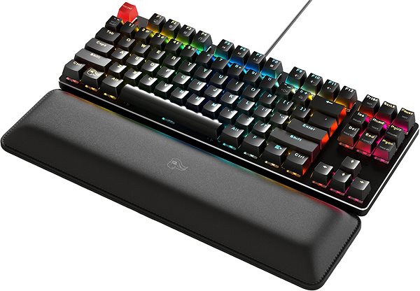 Mouse Pad Glorious Stealth keyboard-wrist rest - TKL, black ...