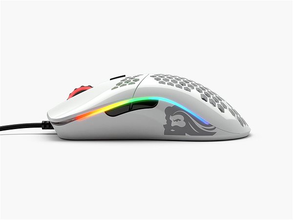 Gaming-Maus Glorious Model O (Glossy White) ...