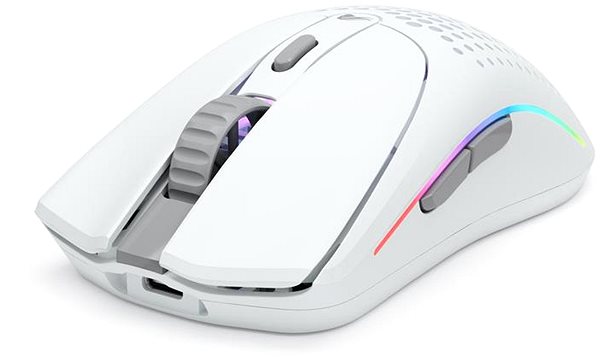 Herná myš Glorious Model O 2 Wireless, matná biela ...