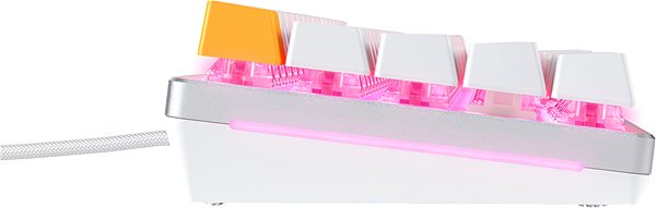 Gaming-Tastatur Glorious GMMK 2 Compact TKL Hybrid Prebuilt ISO White Ice - DE ...