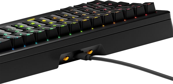 Gaming-Tastatur Glorious GMMK 3 HE 65 % Custom Gaming-Tastatur - Pre-Built, ISO (DE), Fox HE Switches, schwarz - DE ...