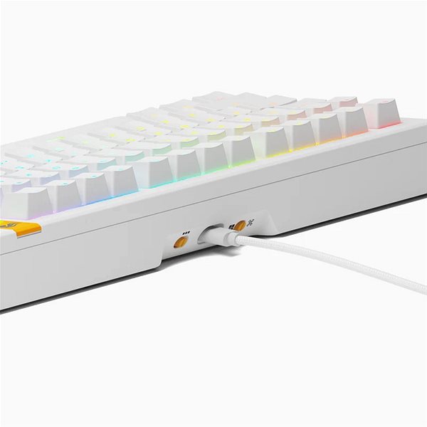 Gaming Keyboard GLORIOUS GMMK 3 HE 75% Prebuilt Wired White - UK ...