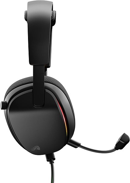 Gamer fejhallgató Glorious GHS Eternal RGB - Black ...