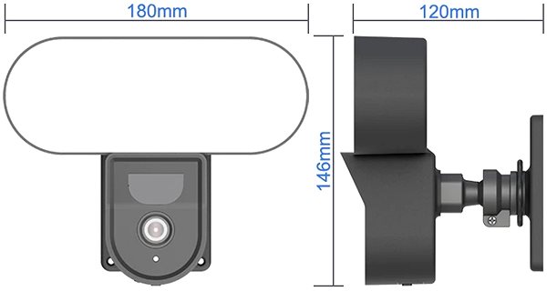IP Camera Gosund Smart Floodlight camera ...