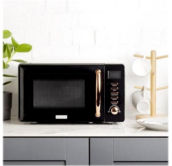 Microwave Haden Black & Copper black microwave oven 800 W 20 l ...