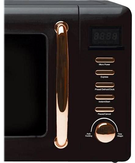 Microwave Haden Black & Copper black microwave oven 800 W 20 l ...