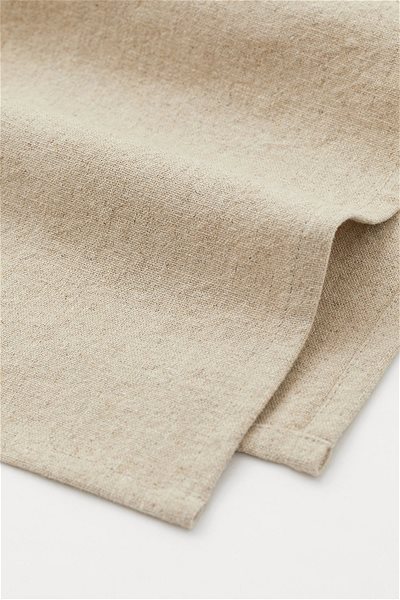 Runner H&D Runner, 45x150 cm, linen, beige .