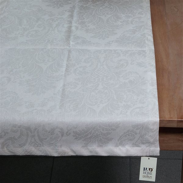 Runner H&D Runner, 45x150 cm, cotton, beige .