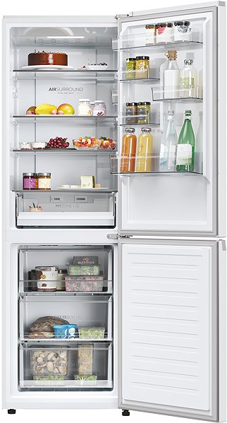 Refrigerator HAIER EHD3PWDNPW186 2D 60 Series 3 PRO ...