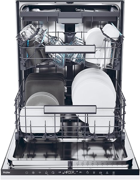 Built-in Dishwasher HAIER XI 6B0S3FSB WASHLENS PLUS Series 2 ...