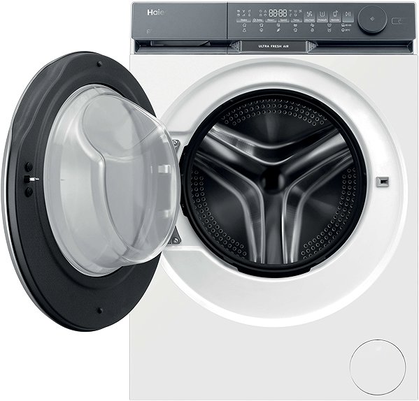 Steam Washing Machine HAIER HW90-B14387TU1-S Slim X Series 9 ...