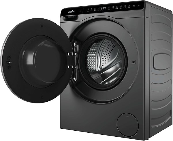 Slim steam washing machine HAIER HW50-BP12307GU1S MINI DRUM ...