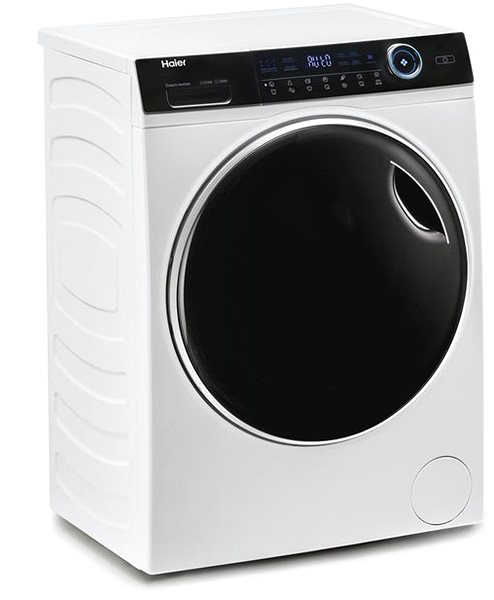 Washer Dryer HAIER HWD120-B14979-S Lateral view