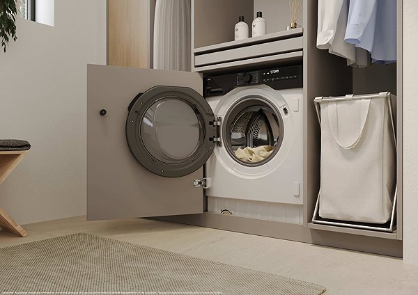 Built-In Washing Machine with Dryer HAIER BHA6SD696M6DB9-S SERIES 6 ...