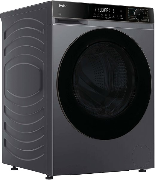 Steam Washing Machine with Dryer HAIER HWD80BP14357GTUS Slim X Series 5 ...