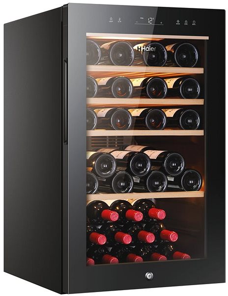 Wine Cooler HAIER HWS49GA Lateral view