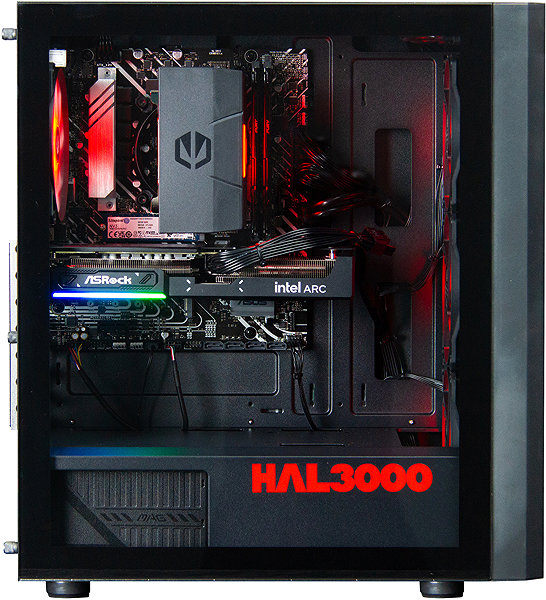 Gaming PC HAL3000 MEGA Gamer Pro B580 (i5-12400F, ARC B580) ...