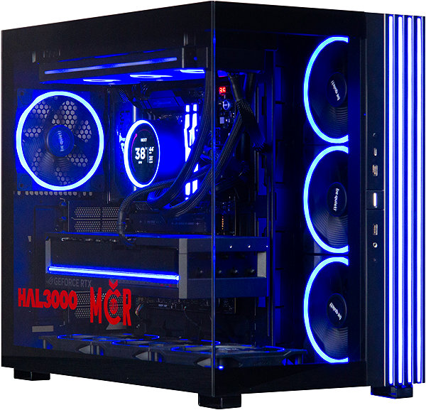 Gaming PC HAL3000 WCR 2025 gaming rig (R9 9950X3D, RTX 5080) ...