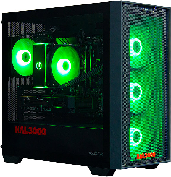 Gaming PC HAL3000 Online Gamer (R5 5600, RTX 5060) ...