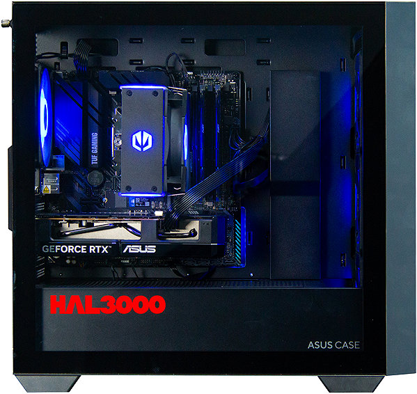 HAL3000 Online Gamer (R5 5600, RTX 5060) gaming PC.