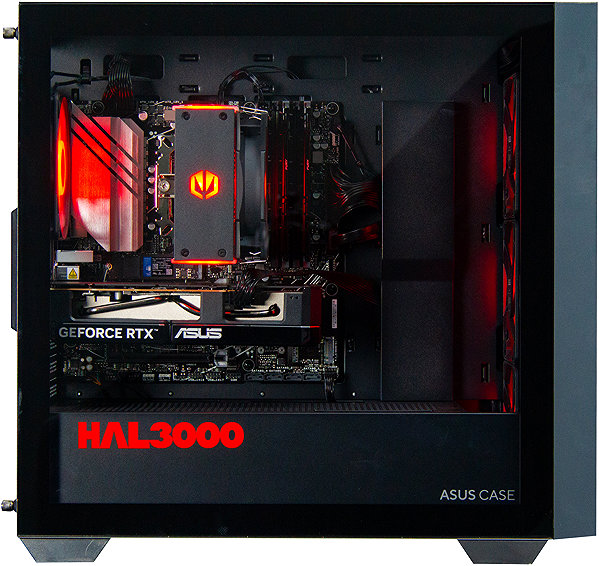 Gaming PC HAL3000 Online Gamer (R5 7600, RTX 5060) ...