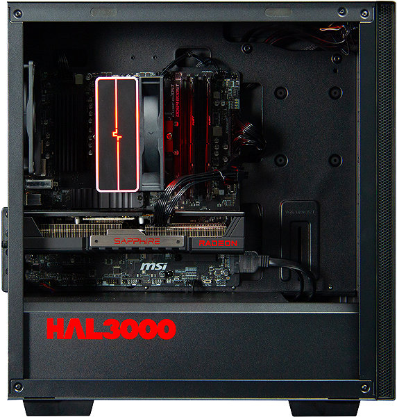 Gaming PC HAL3000 Online Gamer (R5 5600, RX 9060 XT) ...