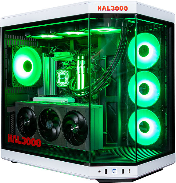 Gaming PC HAL3000 Alfa Gamer Nitro Panda (R7 9800X3D, RX 9070 XT) ...