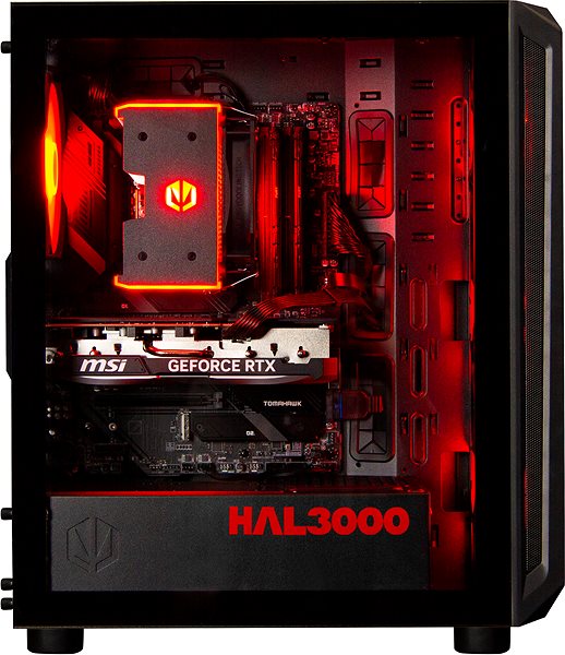 Gaming PC HAL3000 Alpha Gamer Super (R7 9700X, RTX 4070 Ti Super) ...