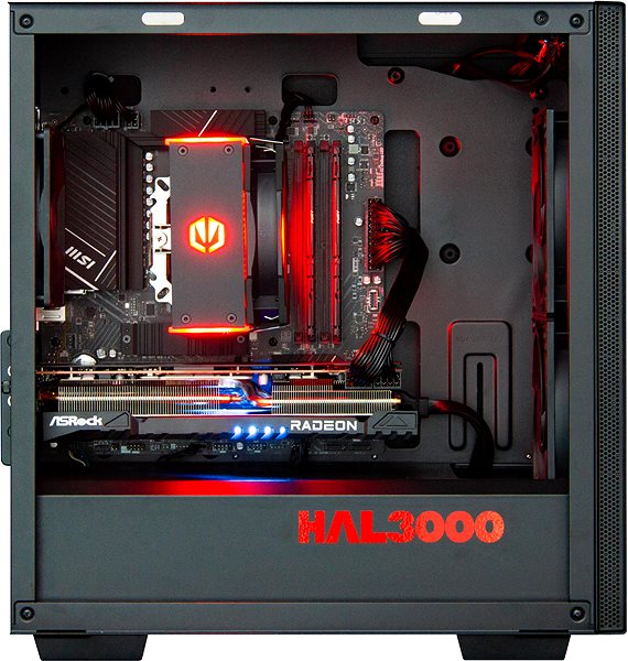 Gaming PC HAL3000 Online Gamer Pro (R5 9600X, RX 7800 XT) ...